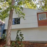 Siding installation close-up — Impact Siding and Roofing